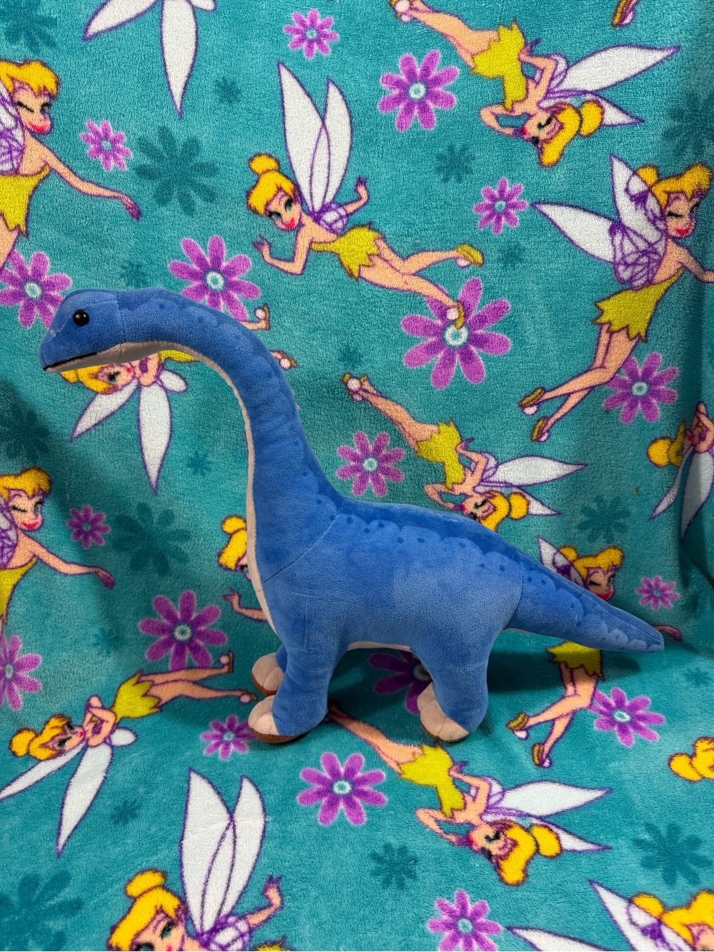 Blue Brachiosaurus Dinosaur Plush Long Neck Stuffed Animal Toy 🦕
